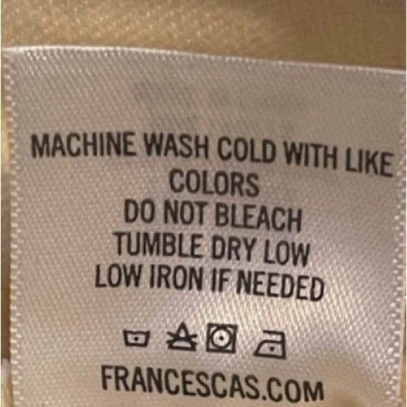 MI AMI by FRANCESCA Scalloped Hem Front Button Closure Mini Skirt Beige Size XS - Picture 6 of 6